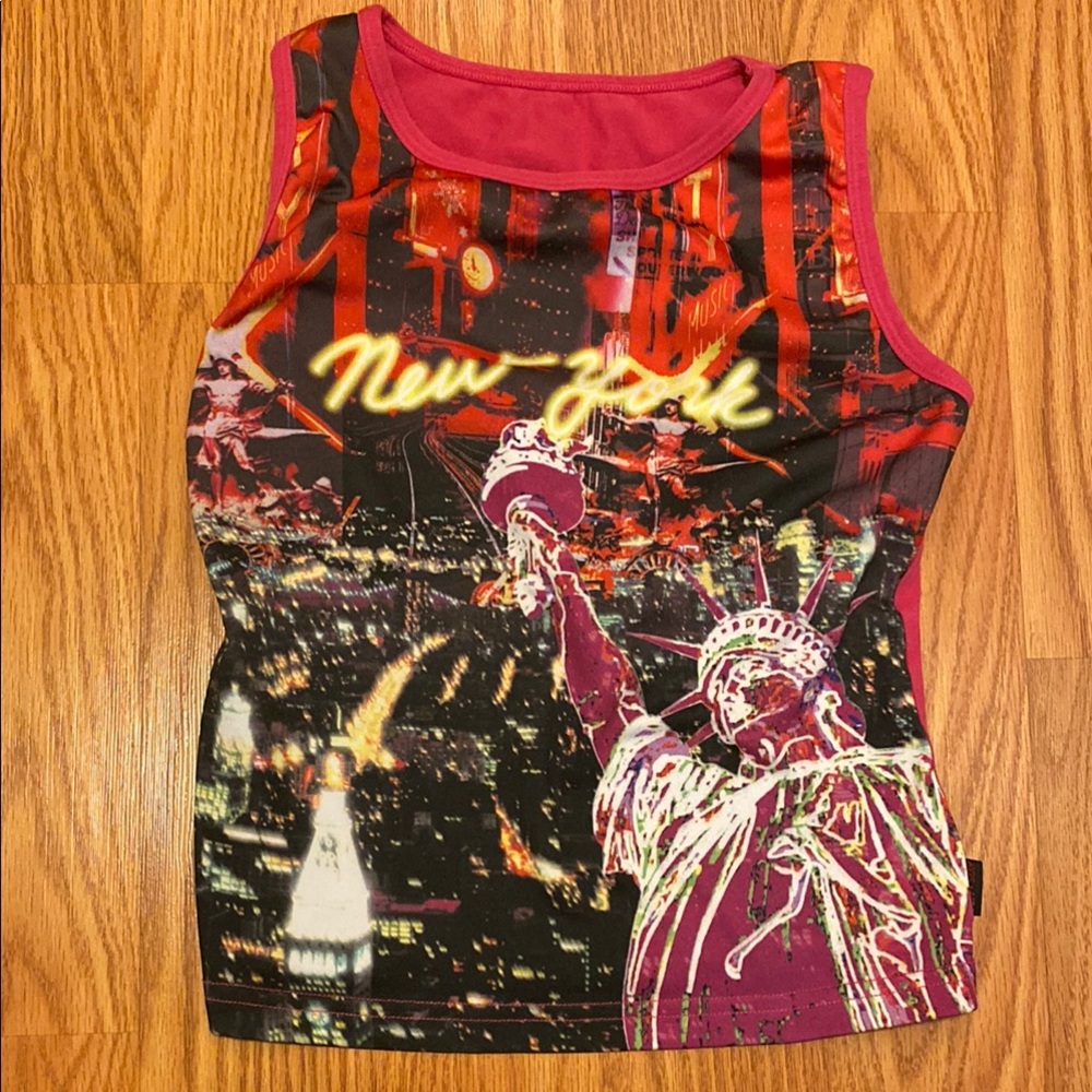 KOS USA New York Graphic Women's Tank Top